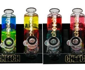 Cheech Double Glycerin Hand Pipe W/Glycerin