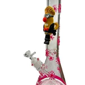 14in 7mm Beaker Glow In The Dark Minions Clown Nose Police Theme