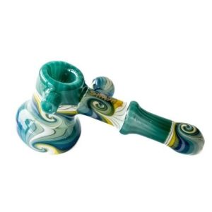 Ruckus 5in Dichro Wig-Wag Bubbler Mixed Colors