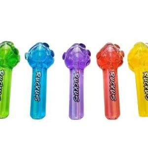 Ruckus 4.5in Glycerin Hand Pipe Assorted Colors