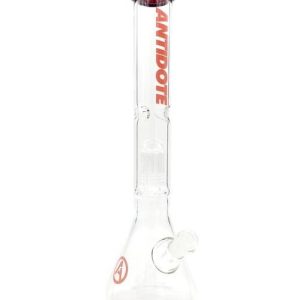 Antidote 16in Red Eye Beaker W/ 8-Arm Tree Perc