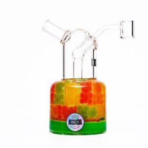 Inex 6in Center Piece Rig W/Banger Gummy