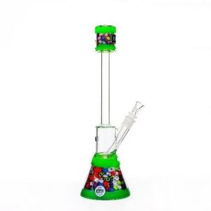 Inex Imagine Series 15in Water Pipe Skull Green