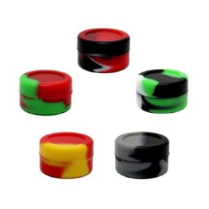 5ml Marbled Silicone Jar