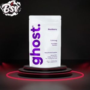 Ghost Spirit Blend 7000mg D8 Gummies Black Berry