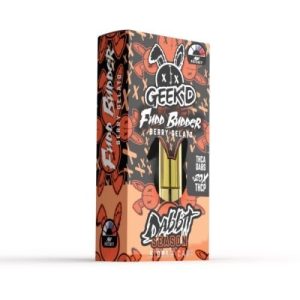 Geek'd 0.5g Cartridge Fudd Budder Berry Gelato