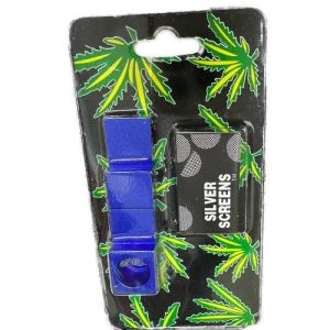 Metal Cube Hand Pipe With Screen
