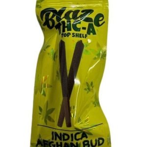 Blaze THC-A Top Shelf Pre-Rolls 2ct Afghan Bud