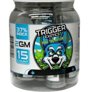 Trigger Exotics Pure 2g THC-A Flower 15ct Jar LA Confidential