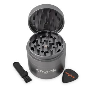 Ongrok Premium 4 Piece EZ Grinder Black