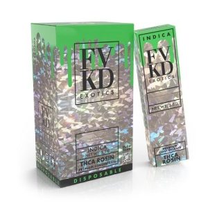 FVKD Exotics THC-A Rosin 3.5g Disposable Space Cake