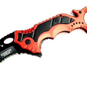 5.5" Folding Knife Red