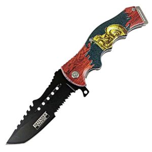 Defender-Xtreme 8.5" Motorcycle Spring Assisted Folding Knife St