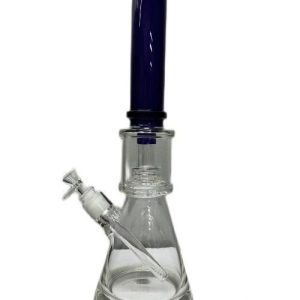 18in Beaker Double Chamber Waterpipe W/ Matrix Perk