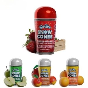 Big Chief Snow Cones 5ct THCA Pre-Rolls Passion Fruit Sorbet