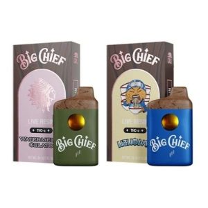 Big Chief Live Resin THC A 3g Disposable Frozen Banana