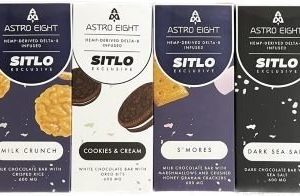 Astro Eight X Sitlo Delta 8 Chocolate Bar Dark Pretzel