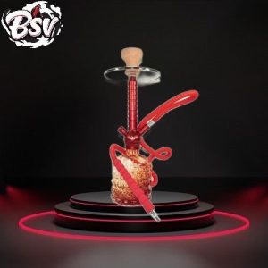 Dud Hookah Bubbly 1-Hose Pineapple Mix Colors