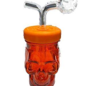 Skull Jar Oil Burner Waterpipe 3pc