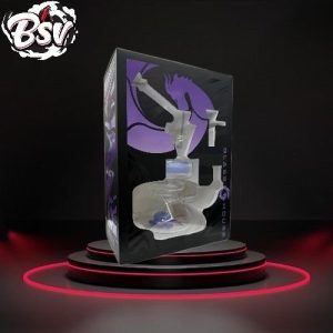 Glass House Double Barrel Recycler Waterpipe