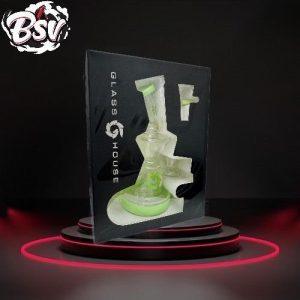 Glass House Slime Mini Recycler Waterpipe