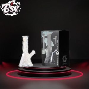 Glass House Iridescent Twisted Mini Beaker