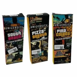 University 2g THC-A Liquid Diamond Disposable Cereal Milk