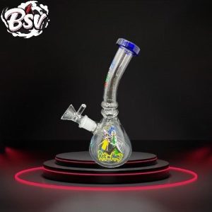 Rick And Morty Blazing 6.5in Waterpipe