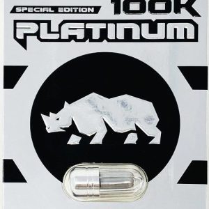 Special Edition 100k Platinum Rhino Display