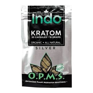 OPMS 30 Capsules 18 Grams White Vein Indo