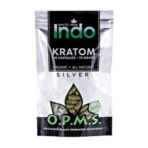 OPMS 120 Capsules 72 Grams White Vein Indo