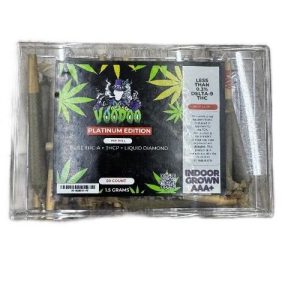 Hoodoo Voodoo 50ct THCA Pre-Rolls Sour Diesel Hybird