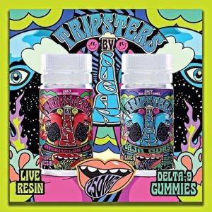 Tripsters D9 Baja Burst Gummies 250MG