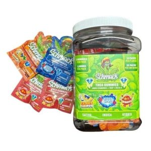 Schmack THC-A Gummies 30ct Jar Mix Flavors