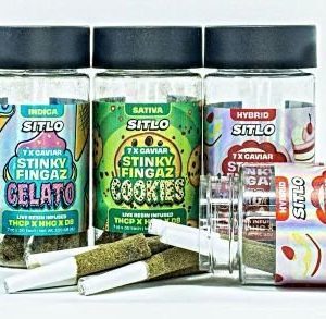 Sitlo Stinky Fingaz 7X Caviar THCP+HHC+D8 Wedding Cake Hybrid