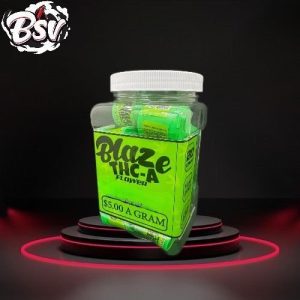 Blaze 1g THCA Flower Jar 20ct Gas Mask