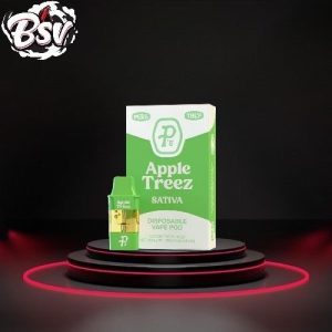 Perfectly Pure P's 1g Vape Pod Apple Treez Sativa