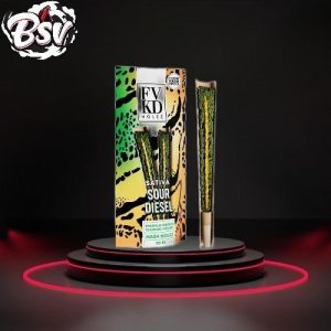 FVKD Hashhole 2g Pre-Rolls 2ct Sour Diesel
