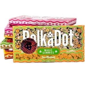 Polka Dot 10,000mg Magic Aminita Gummies 10ct Lychee Sour Fiz