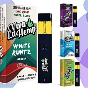 VivaLaHemp Super Blend THC-O+D8 Disp 2G Blueberry Kush Indica