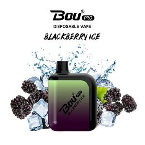 Bou Pro 7000 Puff Disposable Vape Blackberry Ice