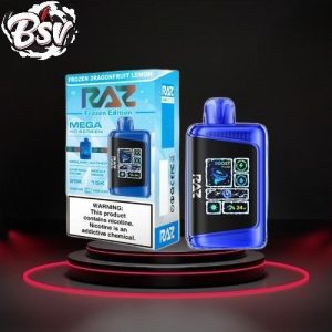 Raz LTX 25k Disposable 5pk Frozen Dragon Fruit Lemon