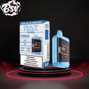 Raz LTX 25k Disposable 5pk Iced Blue Dragon