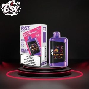 Raz LTX 25k Disposable 5pk Bangin Sour Berries