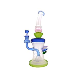 Lookah C76 Tataoo Frosted Crystals 12 Inch Glass Water Pipe