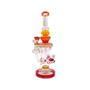 Lookah C83 Tataoo Crystals 12.5" Glass Water Pipe