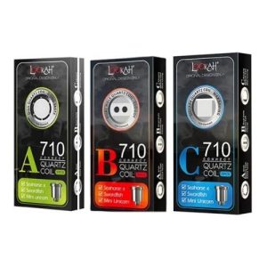 Lookah Seahorse 710 Dish Quartz Coil 5pc