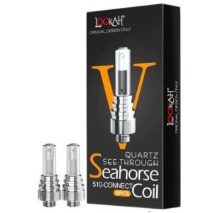 Lookah Coil See Through Quartz V