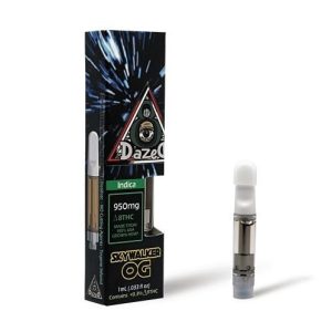 Dazed D8 1 Gram Cartridge Skywalker OG Indica 950MG