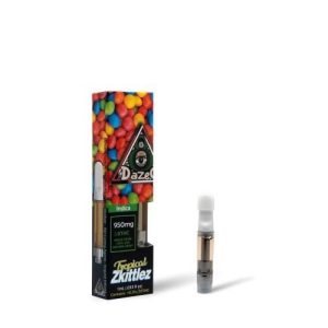 Dazed D8 1 Gram Cartridge Zkittles Indica 950MG